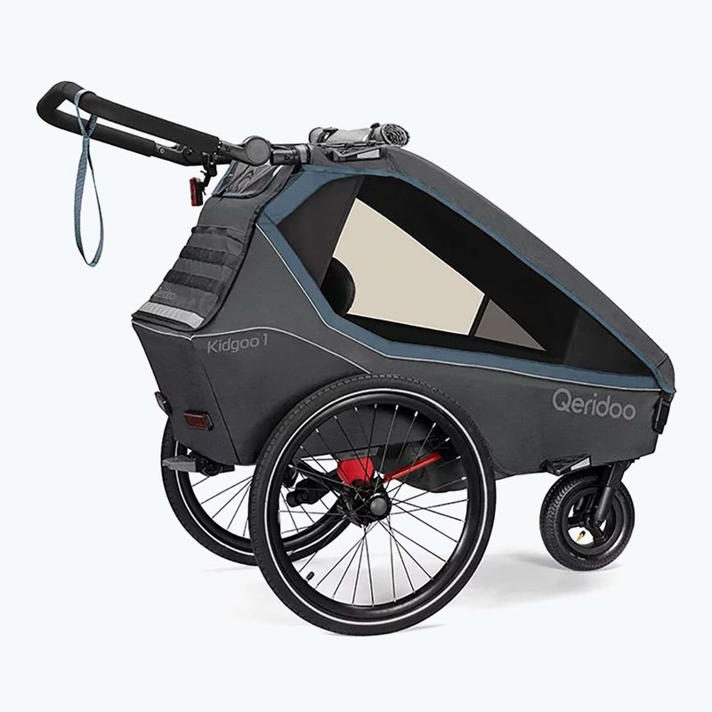 Przyczepka rowerowa Qeridoo KidGoo 1 dark navy/blue 4