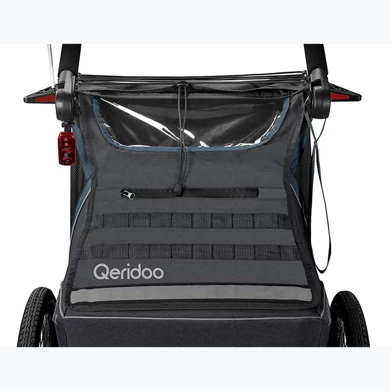 Przyczepka rowerowa Qeridoo KidGoo 1 dark navy/blue 5