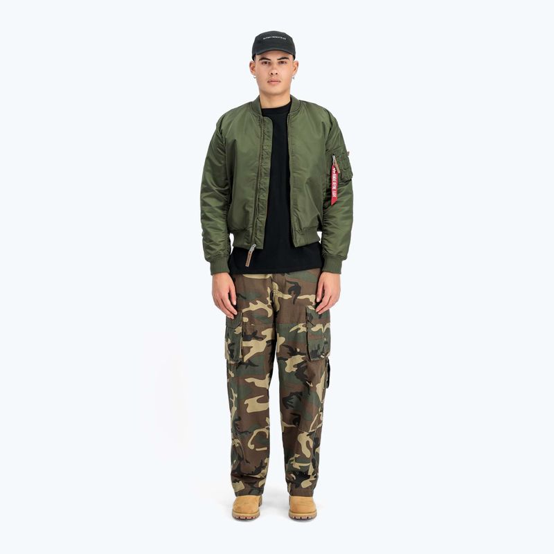 Kurtka męska Alpha Industries MA-1 VF 59 Vintage Fit Bomber dark green 2