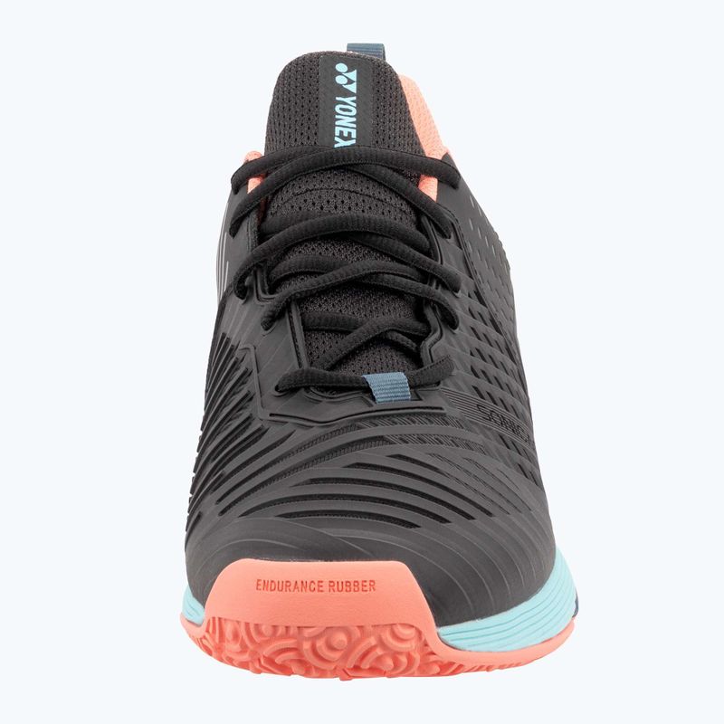 Buty do tenisa męskie YONEX Sonicage 3 CL black/sky blue 10