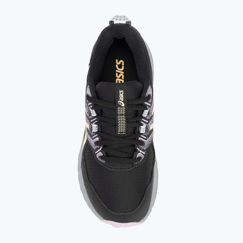 Buty do biegania dziecięce ASICS Gel-Venture 9 GS black/light orange 5