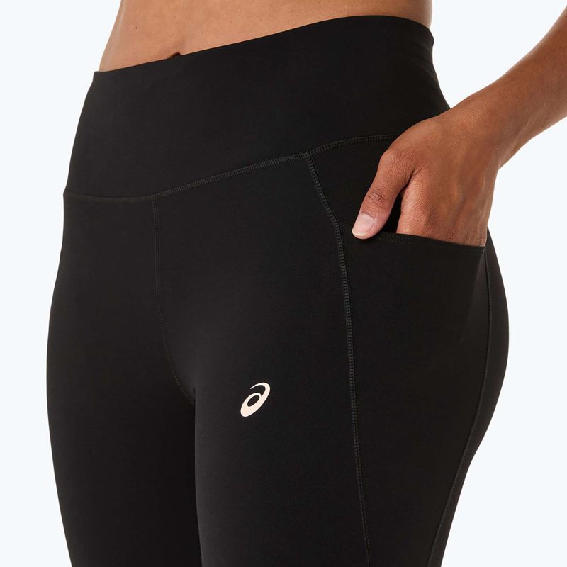 Legginsy do biegania damskie ASICS Nagino Run Adjustable Tight performance black 5
