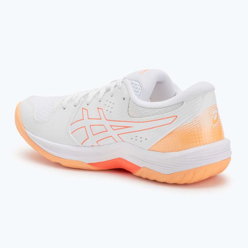 Buty damskie ASICS Beyond FF white/vivid coral 3