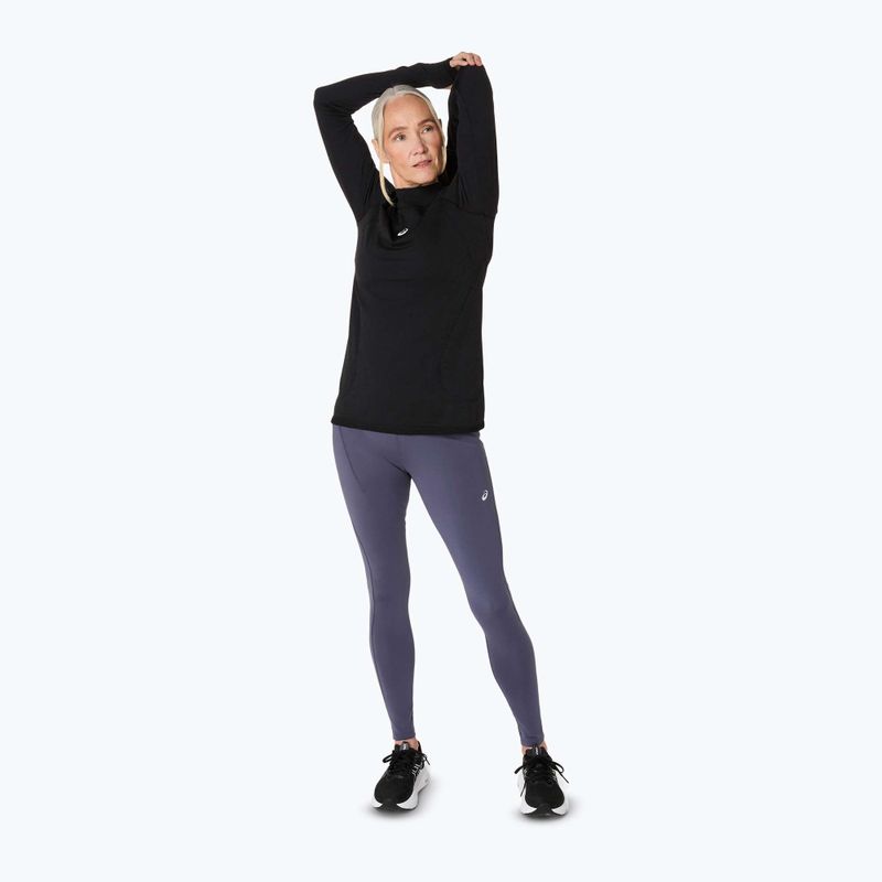 Longsleeve do biegania damski ASICS Road Winter Seamless performance black 8