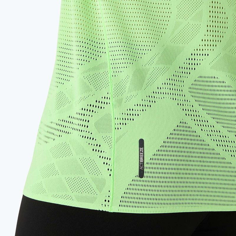 Koszulka do biegania damska ASICS Metarun Top illuminate green 6