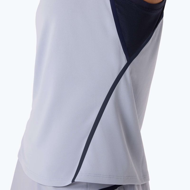 Koszulka tenisowa damska ASICS Match Tank W grey/blue 8