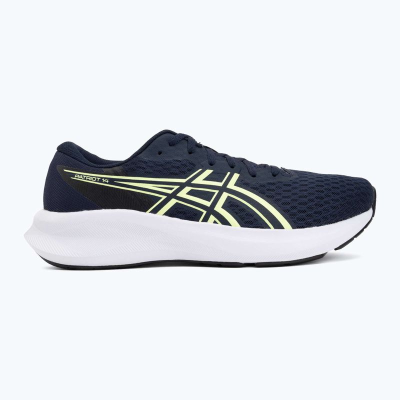 Buty do biegania męskie ASICS Patriot 14 midnight/illuminate yellow 2