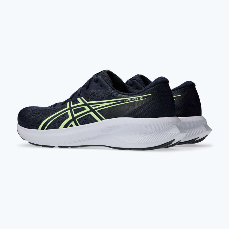 Buty do biegania męskie ASICS Patriot 14 midnight/illuminate yellow 10