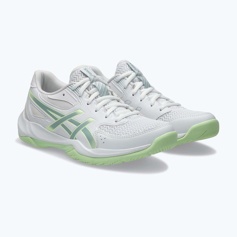 Buty do siatkówki damskie ASICS Gel-Rocket 12 white/ocean haze 8