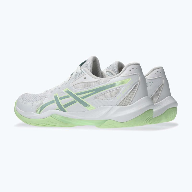 Buty do siatkówki damskie ASICS Gel-Rocket 12 white/ocean haze 11