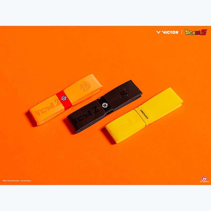 Owijka do rakiet badmintonowych VICTOR Dragon Ball Z Grip neon yellow 2