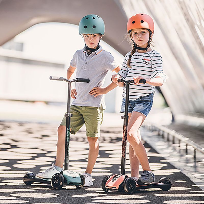 Hulajnoga trójkołowa Scoot & Ride Highwaykick 5 LED peach 8