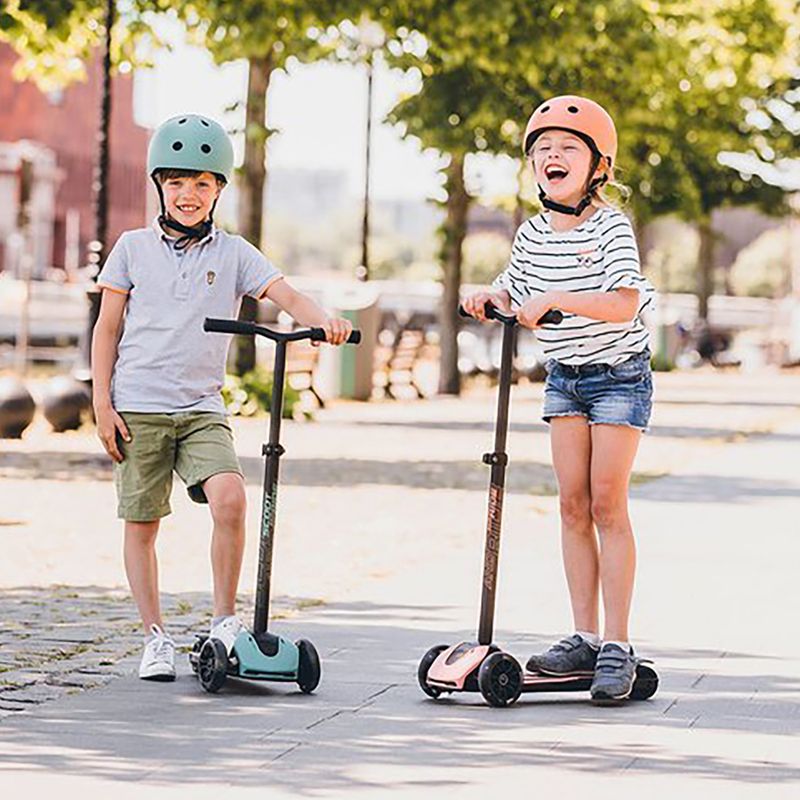 Hulajnoga trójkołowa Scoot & Ride Highwaykick 5 LED peach 10