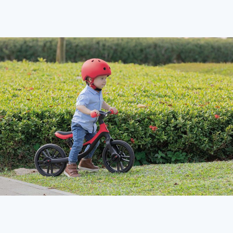 Kask dziecięcy Globber Elite Lights new red racing 8