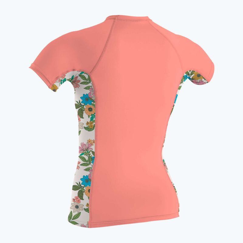 Koszulka do pływania damska O'Neill Side Print Rash Guard desert flower/cara floral 2