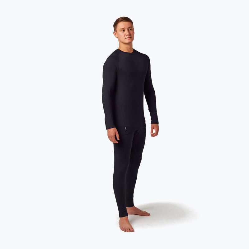 Bluza termoaktywna męska Surfanic Bodyfit Crewneck black 2