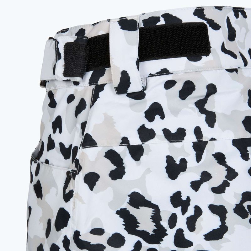 Spodnie snowboardowe damskie Surfanic Glow Animal Camo white 11