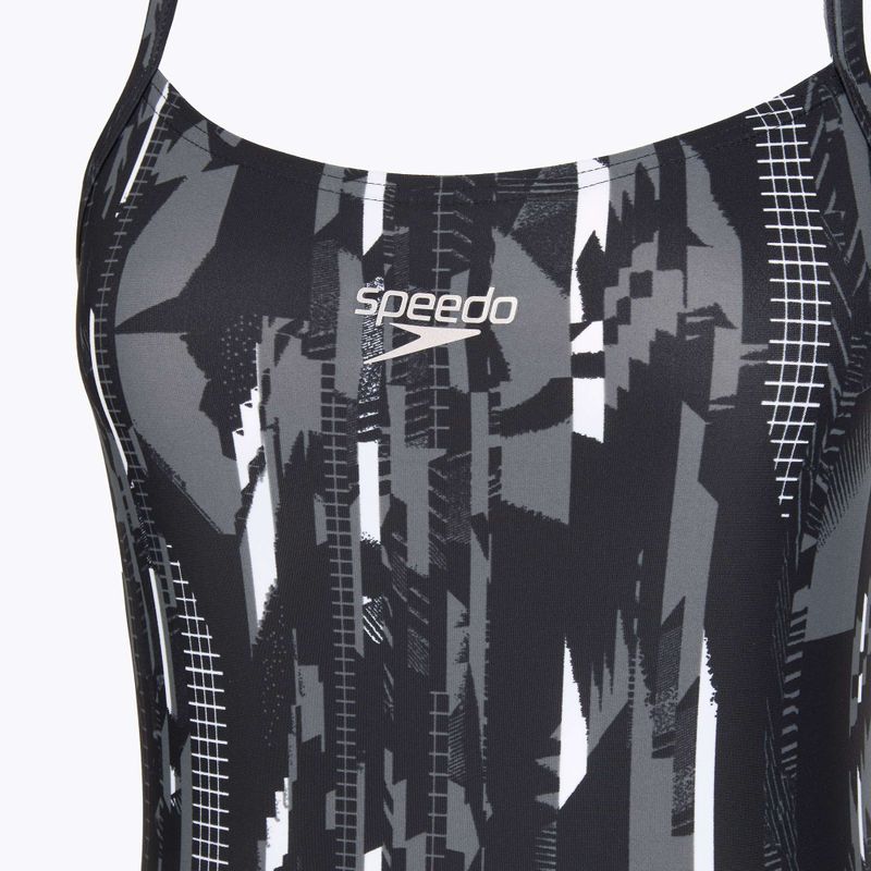Strój pływacki jednoczęściowy damski Speedo Allover Rippleback black 3
