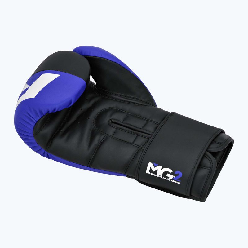Rękawice bokserskie RDX REX F4 blue/black 4