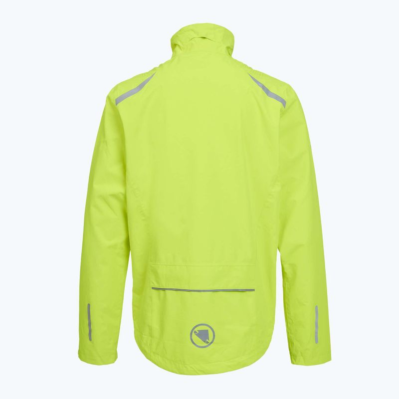 Kurtka rowerowa męska Endura Hummvee Waterproof hi-viz yellow 2