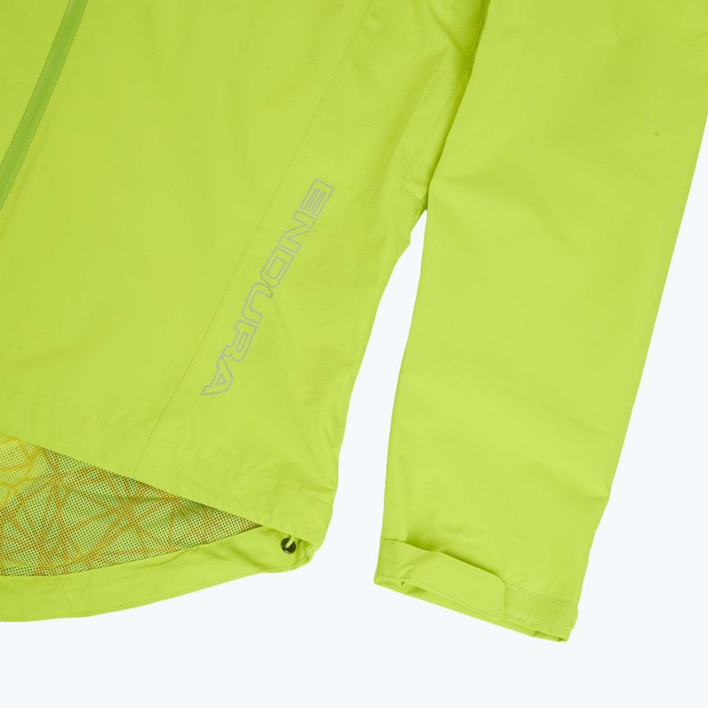 Kurtka rowerowa męska Endura Hummvee Waterproof hi-viz yellow 4
