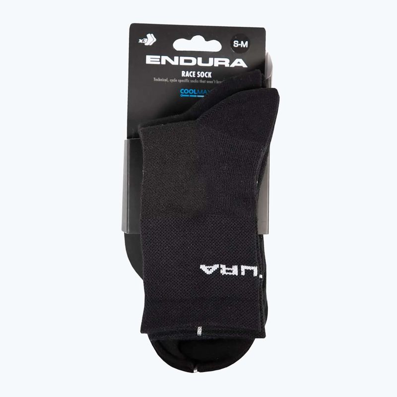 Skarpety Endura Coolmax Race 3 pary black 4