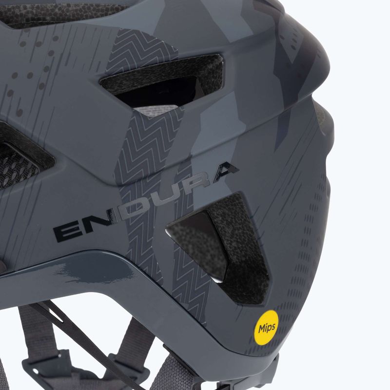 Kask rowerowy Endura Hummvee Plus MIPS grey camo 7