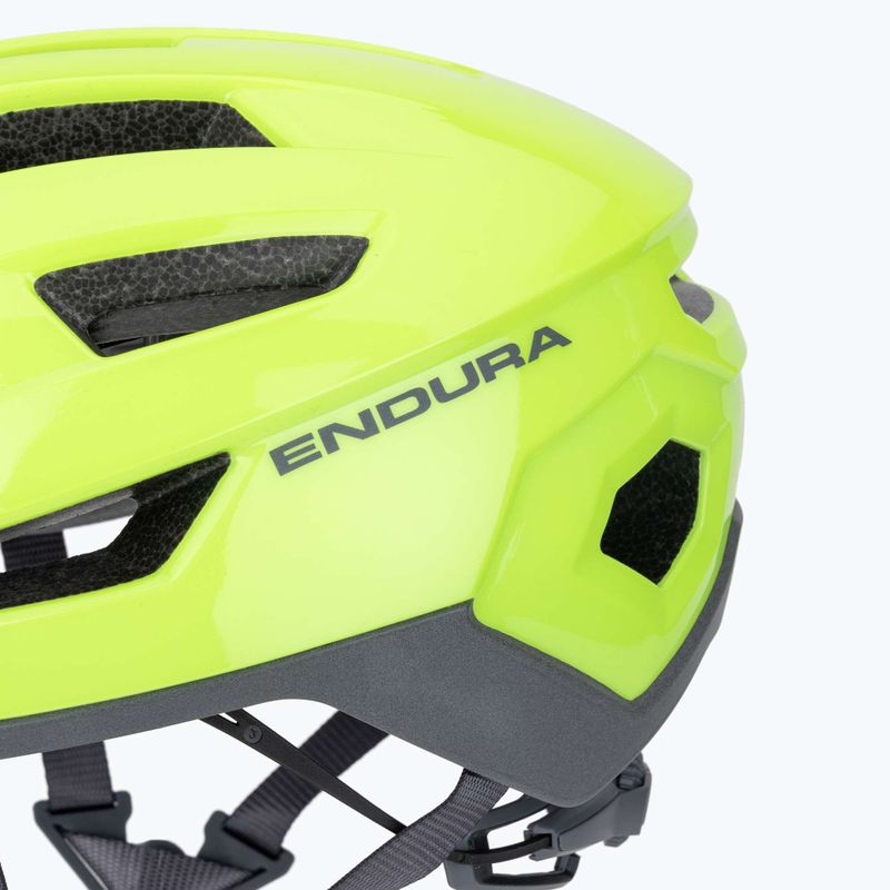 Kask rowerowy Endura Xtract hi-viz yellow 7