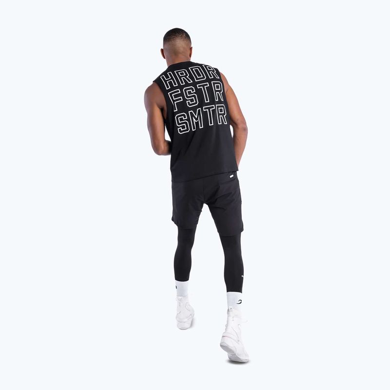 Koszulka męska Boxraw HRDR FSTR SMTR Muscle Tank black 4