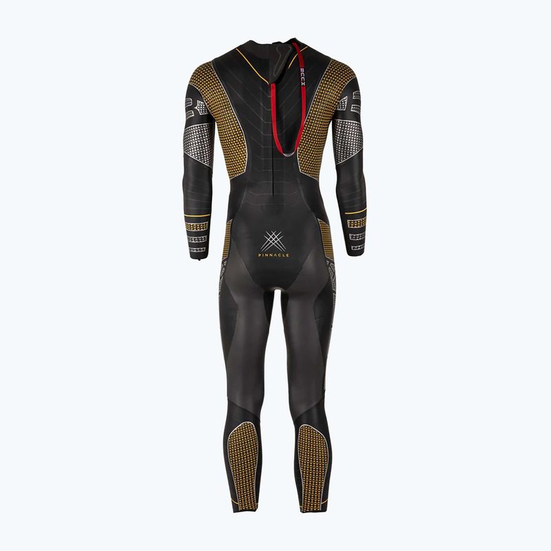 Pianka triathlonowa męska HUUB Pinnacle 5:3 mm silver/yellow 2