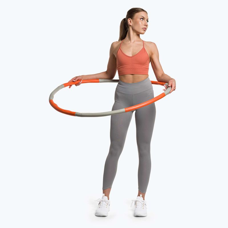 Biustonosz treningowy Gymshark Studio Sports earth orange 2