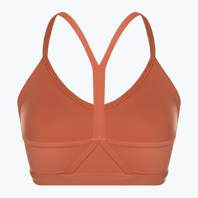 Biustonosz treningowy Gymshark KK Twins Sports earth orange 6
