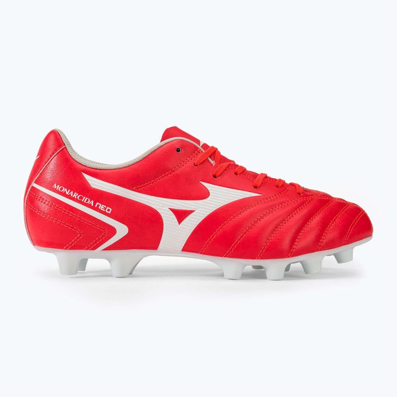 Buty piłkarskie Mizuno Monarcida Neo II Select FG flerycoral2/white 2