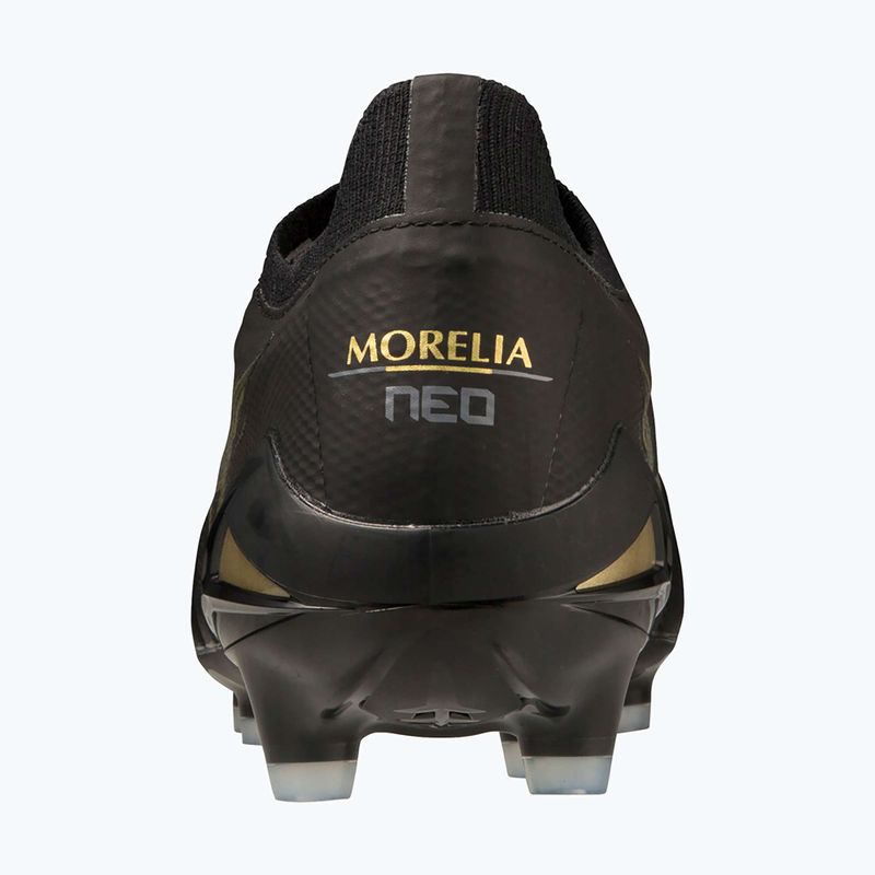 Buty piłkarskie Mizuno Morelia Neo IV Beta Elite MD black/gold/black 8