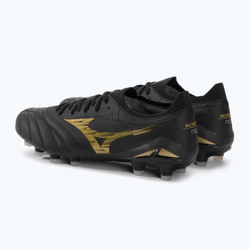 Buty piłkarskie Mizuno Morelia Neo IV Beta Elite MD black/gold/black 4