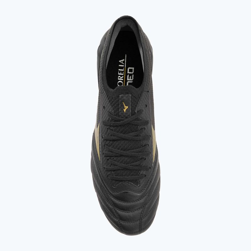 Buty piłkarskie Mizuno Morelia Neo IV Beta Elite MD black/gold/black 7