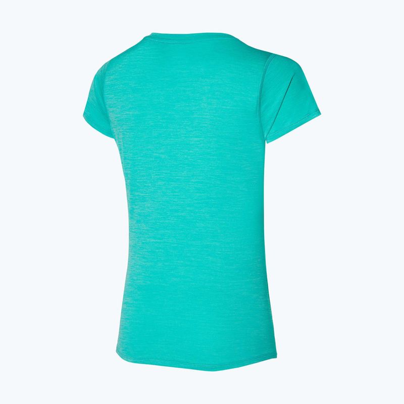 Koszulka do biegania damska Mizuno Impulse Core RB Tee blue turquoise 2