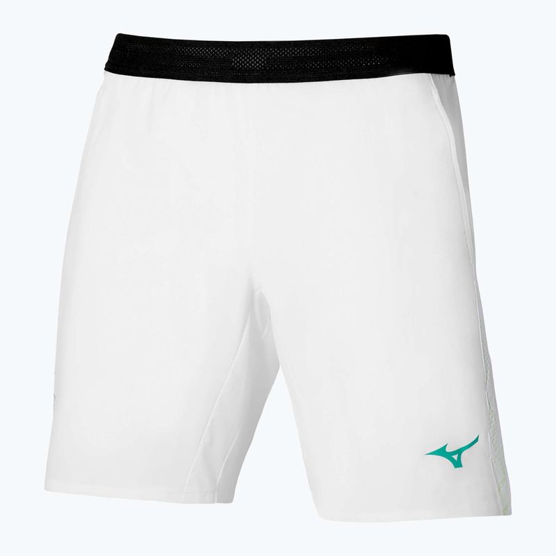 Spodenki tenisowe męskie Mizuno Mugen 8 In Amplify white 5
