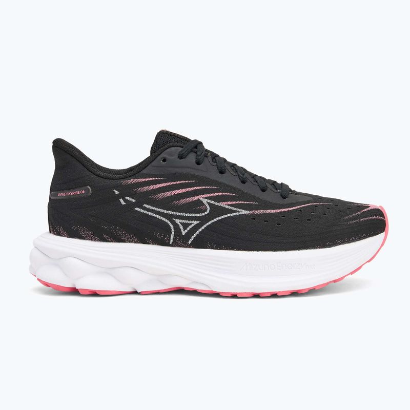 Buty do biegania damskie Mizuno Wave Skyrise 6 black/camellia rose 2