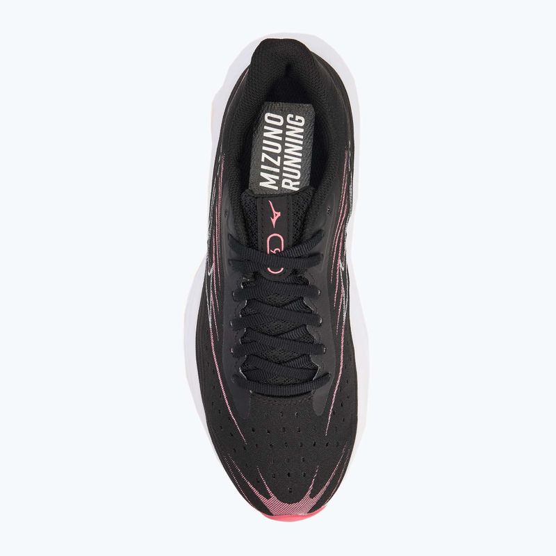 Buty do biegania damskie Mizuno Wave Skyrise 6 black/camellia rose 5