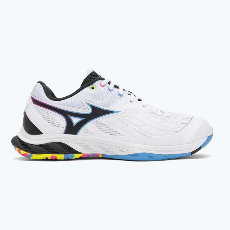 Buty do badmintona Mizuno Wave Fang 2 white/pink tetra/all abroad 2