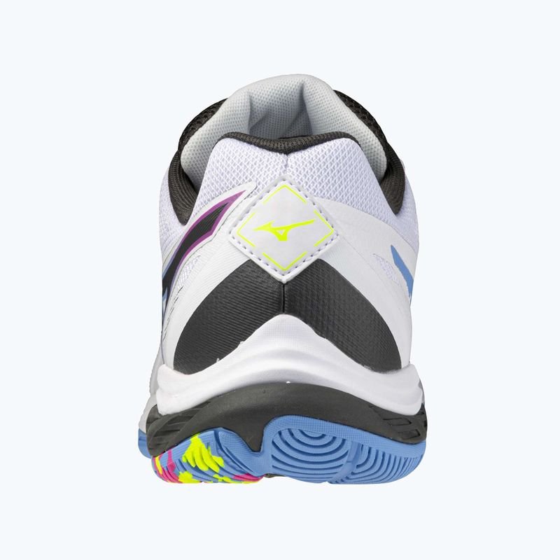 Buty do badmintona Mizuno Wave Fang 2 white/pink tetra/all abroad 10