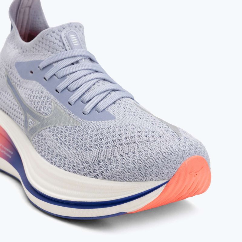 Buty do biegania damskie Mizuno Neo Zen icelandic blue/silver/striking coral 7