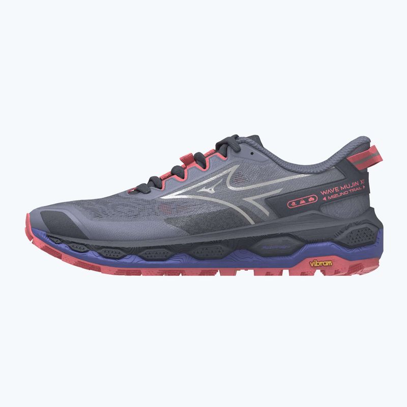 Buty do biegania damskie Mizuno Wave Mujin 11 blue granite/silver/striking coral 8