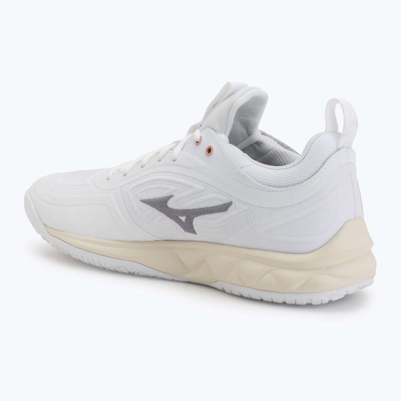 Buty do siatkówki Mizuno Wave Luminous 3 white/rose elegance/lava falls 2