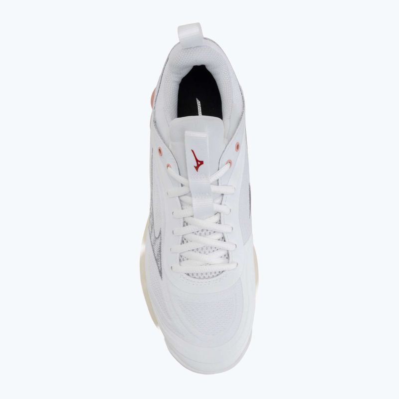 Buty do siatkówki Mizuno Wave Luminous 3 white/rose elegance/lava falls 5