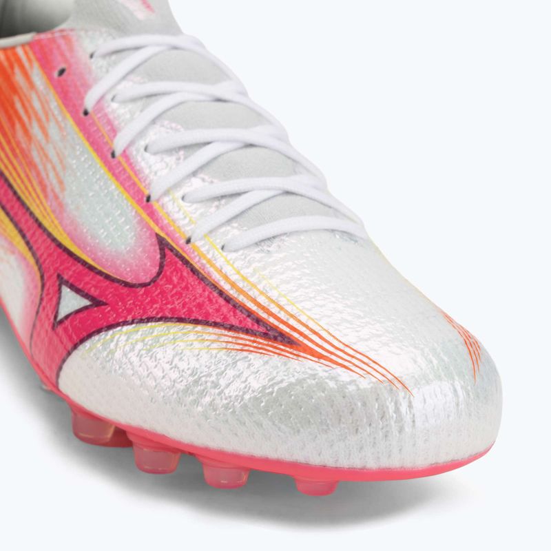 Buty piłkarskie Mizuno Alpha III Japan AG white/fuchsia purple 7