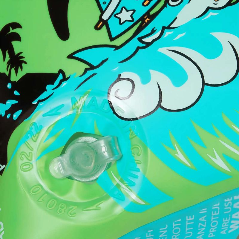 Rękawki do pływania dziecięce Speedo Character Printed Armbands chima azure blue/fluro green 4