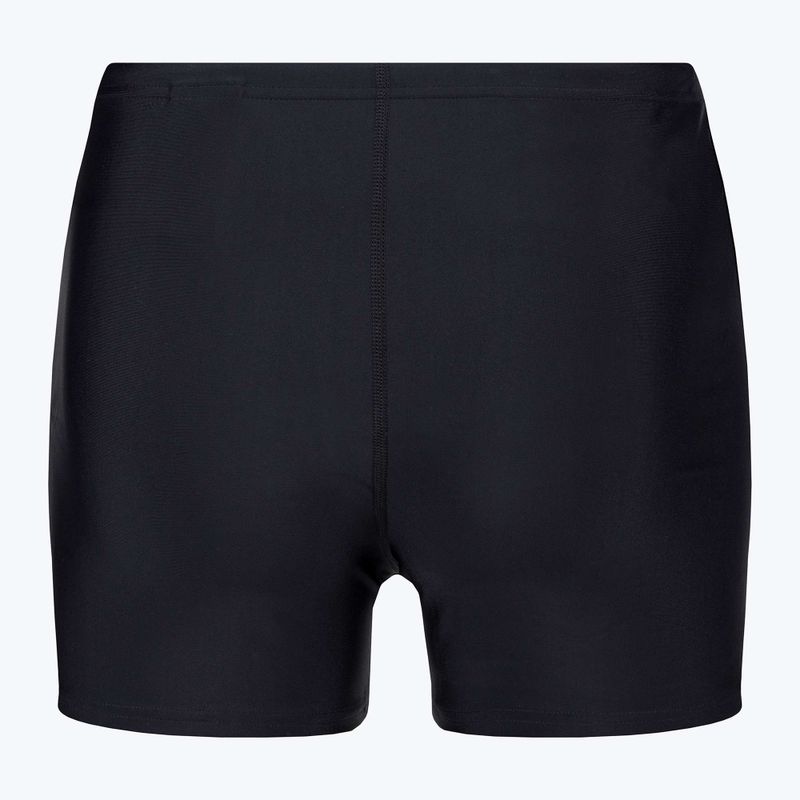Bokserki pływackie męskie Speedo Tech Print Aquashort black/orange 2