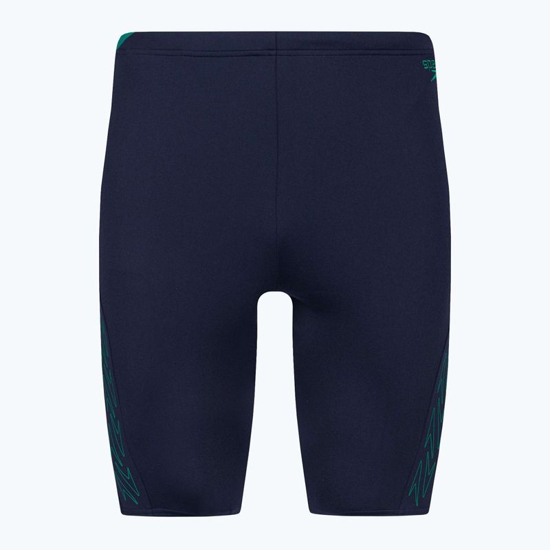 Jammery pływackie męskie Speedo Hyper Boom Splice navy/green 6